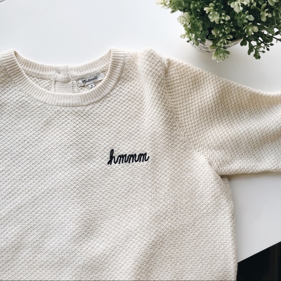 Madewell Sweaters - Madewell “hmmm” sweater